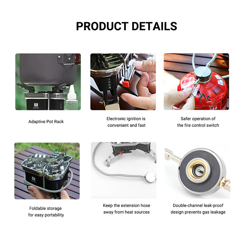 Folding Portable Windproof Outdoor Camping Stove