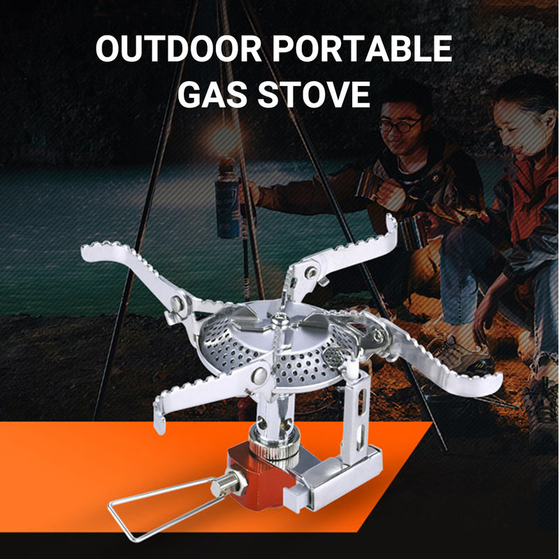 Integral Foldable Outdoor Camping Stove