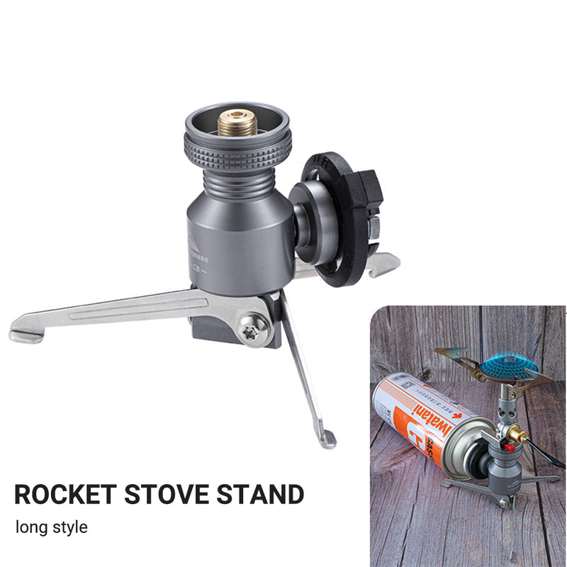 Stand Type Convert Adapter for Butane Gas Fuel Canister