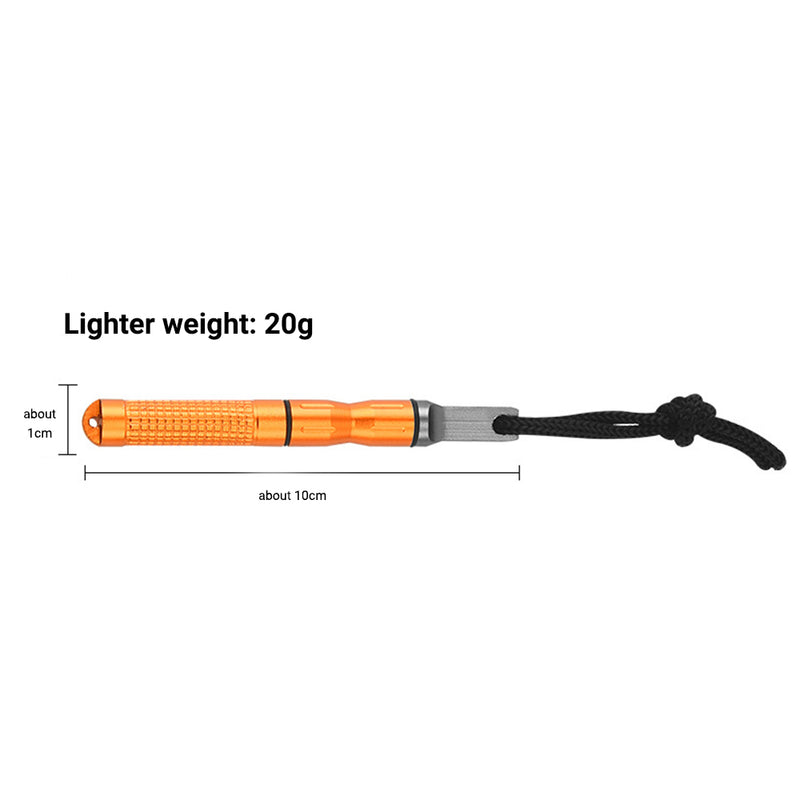 Outdoor Camping Multi-Functional Alloy Ignition Stone Rod Ignition Magnesium Rod