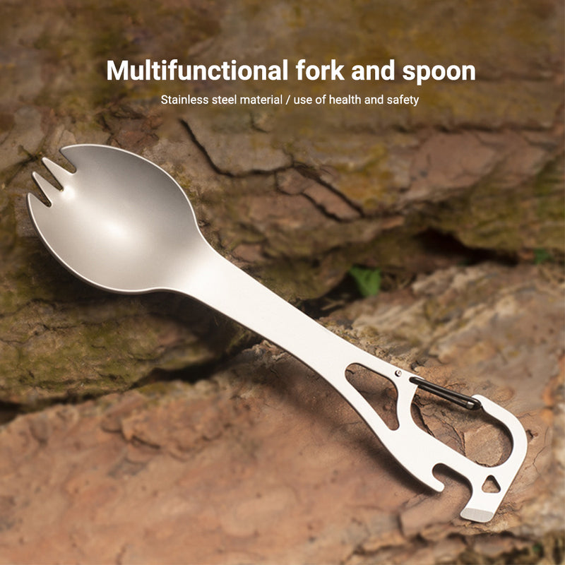 5 in 1 Multifunctional Stainless Steel Fork and Spoon