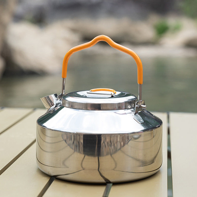 304 Stainless Steel Outdoor Camping Kettle