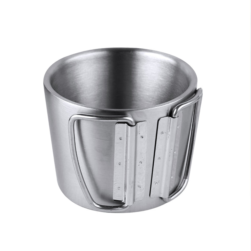 304 Stainless Steel Double Layer Coffee Cup