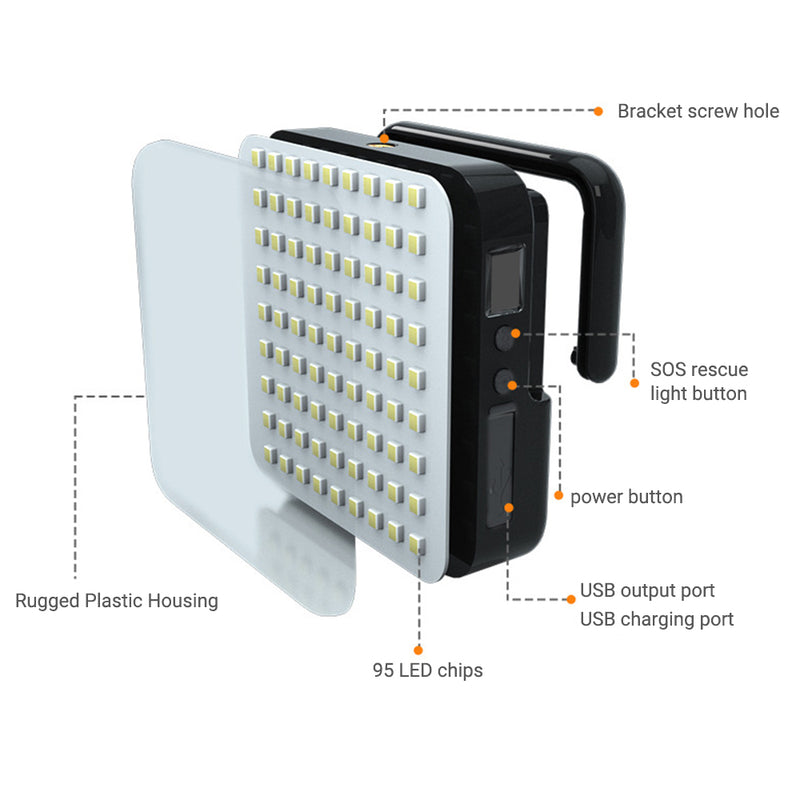 Multifunctional Magnetic Camping Lamp