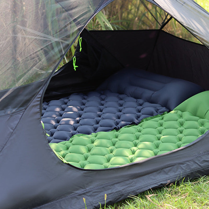 Spliceable Inflatable Sleeping Pad With Pillow